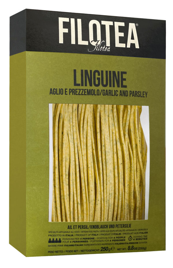 LINGUINE MIT KNOBLAUCH UND PETERSILIE
