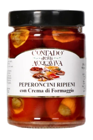 Peperoni gefüllt mit Frischkäse 280 g